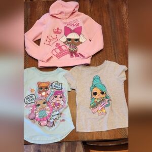 🎈2/$15 L.O.L. doll shirt bundle